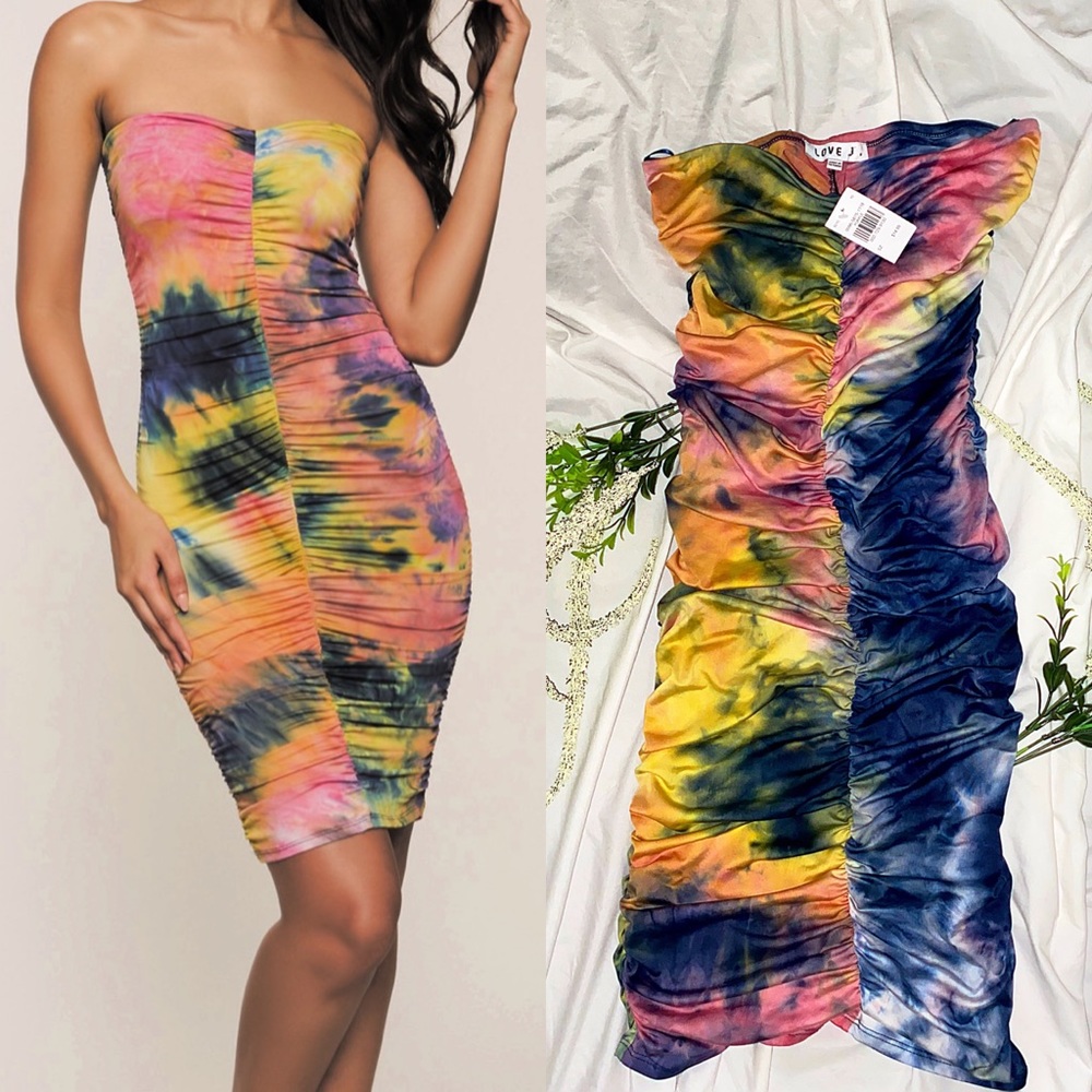 🌈Tie Dye Tube Dress🌈